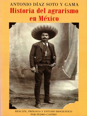 cover image of Historia del agrarismo en México